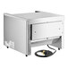 A stainless steel Vollrath conveyor toaster with a black cord.