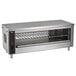 A stainless steel Vollrath countertop cheese melter with a rack.