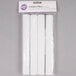 A pack of white Wilton plastic hidden cake pillars.