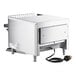 A stainless steel Vollrath conveyor toaster with a wire.