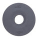 A black rubber Metro disc with a hole in the middle.