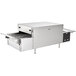 A stainless steel Vollrath countertop conveyor oven.