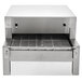 A stainless steel Vollrath countertop conveyor oven with a digital display.
