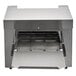 A Vollrath countertop conveyor oven with a metal grate on top.