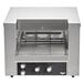 A stainless steel Vollrath countertop conveyor oven.