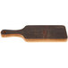 An American Metalcraft bamboo serving peel with a handle.