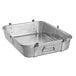 A Vollrath aluminum rectangular roasting pan with handles.