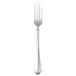 A Oneida Juilliard stainless steel dinner fork with a silver handle.