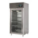 Stagionello 36 inch Glass Door Stainless Steel Meat Curing Cabinet - 330 lb. / 150 kg., 220V, 3500W