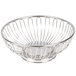 An American Metalcraft stainless steel wire basket with a silver rim.