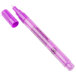 A Franmara neon purple mini tip glass marker with a white cap.