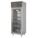 Stagionello 29 inch Glass Door Stainless Steel Meat Curing Cabinet - 220 lb. / 100 kg., 220V, 2376W