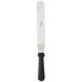 Ateco 1309 Ultra Medium Size Tapered Offset Baking / Icing Spatula with 9 3/4 inch Blade and Plastic Handle