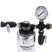 The Hoshizaki Single Cartridge Filtration System pressure gauge.