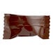 A brown plastic bag of "Thank You" Chocolate Buttermints on a white background.