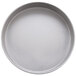 An American Metalcraft tin-plated steel round cake pan with straight sides.