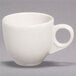 A Homer Laughlin ivory china cup with a handle.
