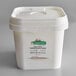 A white Martin's Quality Eggs container with a lid.