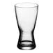 A clear Libbey pilsner glass with an hourglass shape.