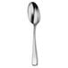 A close-up of a Oneida Perimeter stainless steel spoon with a silver handle and bowl.