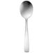 A Oneida Rio stainless steel sugar spoon.