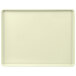 A white rectangular Cambro dietary tray with a white border.