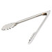 Edlund 34411 44 Series 12 inch Heavy-Duty Scallop Utility Tongs with Lock