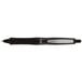 A black Pilot Dr. Grip Advanced pen with a silver tip.