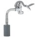 A chrome T&S 90 Degree Angled Spray Valve with grey handle.