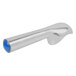 a close-up of a faucet handle