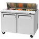 Turbo Air MST-48 48 inch 2 Door Refrigerated Sandwich Prep Table