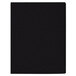 A Fellowes black classic grain texture binding system cover.