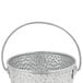 A Tablecraft galvanized steel pail with a handle.