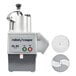 A Robot Coupe CL50 commercial food processor with a circular disc.