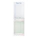 A green and white guest check pad with beverage lines and a bottom guest receipt section.