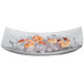 a plate of shrimp on ice
