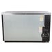 A black Beverage-Air back bar refrigerator with sliding glass doors.