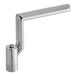 A silver metal American Range valve handle with a screw.