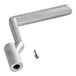 A silver American Range valve handle with a screw and nut.