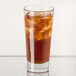 A Libbey Elan beverage glass filled with iced tea.