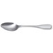 An Arcoroc stainless steel teaspoon with a silver handle and spoon.