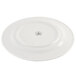A Homer Laughlin Pristine Ameriwhite China plate with a logo on it.