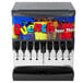 A white Servend countertop soda fountain machine with a large dispenser.