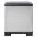 A Servend countertop ice and beverage dispenser with a black lid.
