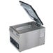 A Hamilton Beach PrimaVac 254 chamber vacuum sealer with a lid open.