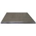 A close up of a Holland Bar Stool square charcoal table top.