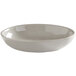 An American Metalcraft white melamine bowl with a small rim.