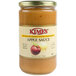 A jar of Kime's Cinnamon Applesauce on a table.
