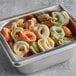 A white bag of Seviroli Tricolor Cheese Tortellini pasta.