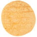 A close up of a Mission Tomato Basil Tortilla on a white background.